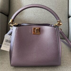 Kate Spade Phoebe Metallic Small Top Handle Satchel